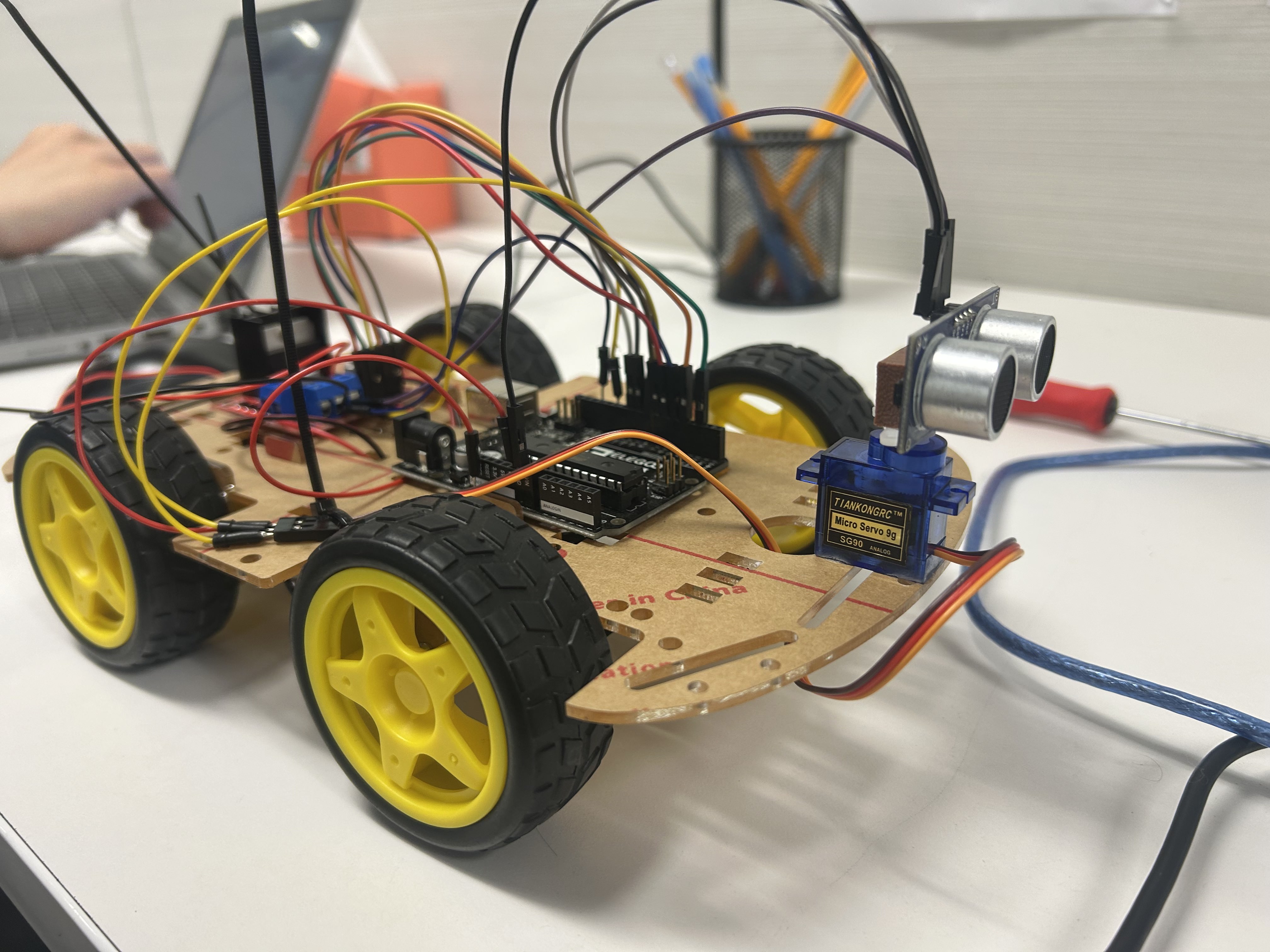 Obstacle Avoiding Robot Using Arduino